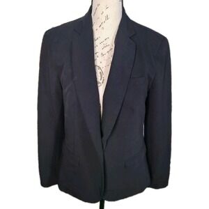 Metaphor Black Blazer Womens Size 4 Classic Suit Jacket Lined Work‎ Business